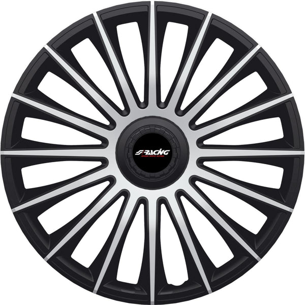 Copricerchio 15" Austin Silver Black