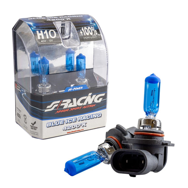 Lampadine alogene H10 Blue Ice Racing