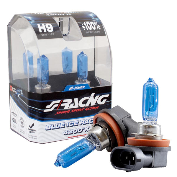 Lampadine alogene H9 Blue Ice Racing