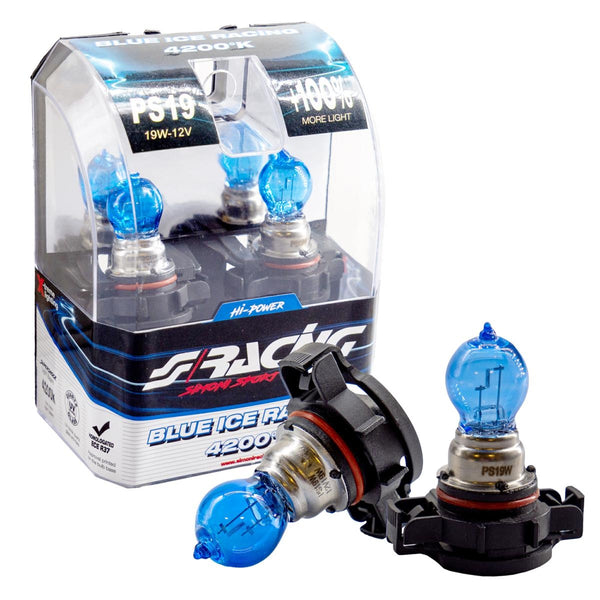 Lampadine alogene PS19W Blue Ice Racing