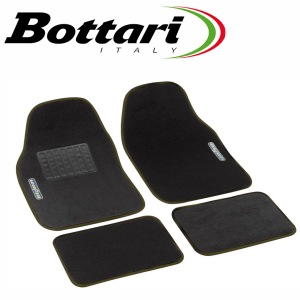 GOODYEAR SET 4 PZ TAPPETI MOQUETTE NERO