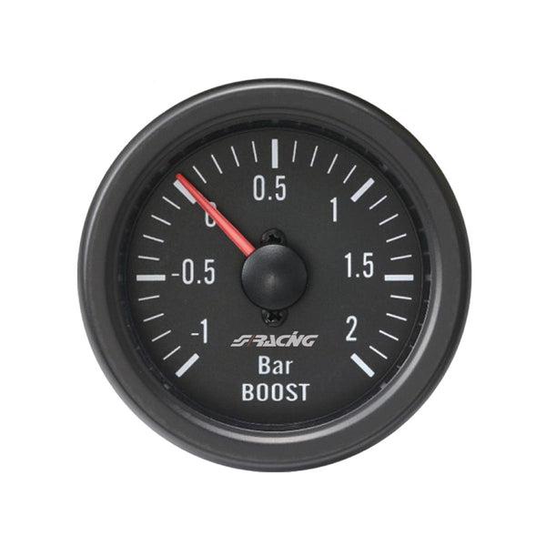Manometro pressione turbo Black line