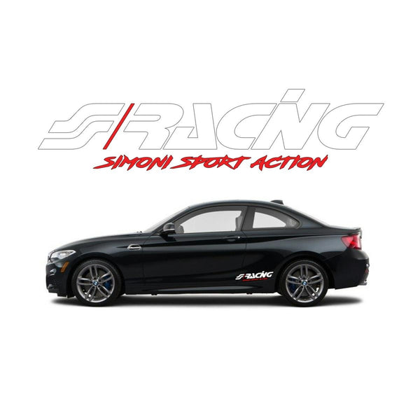 Adesivo prespaziato bianco 30x7 cm