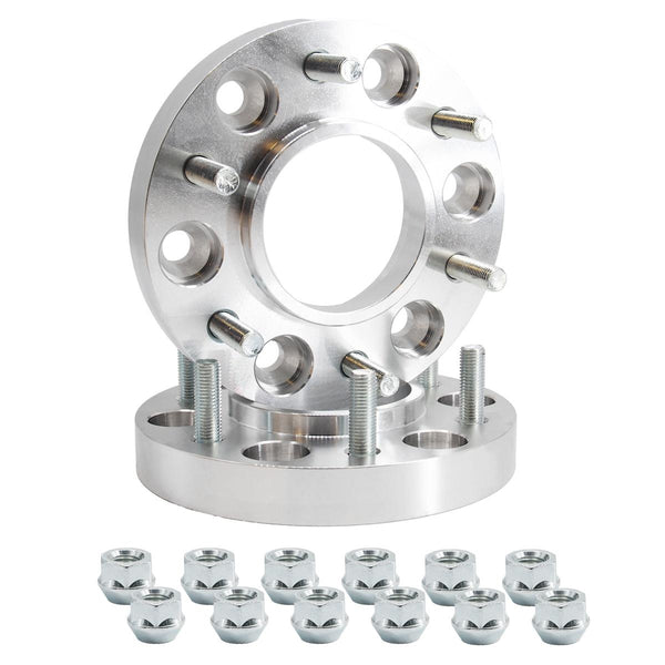 2 distanziali ruota 25mm 6x139,7 con bulloneria centraggio 93