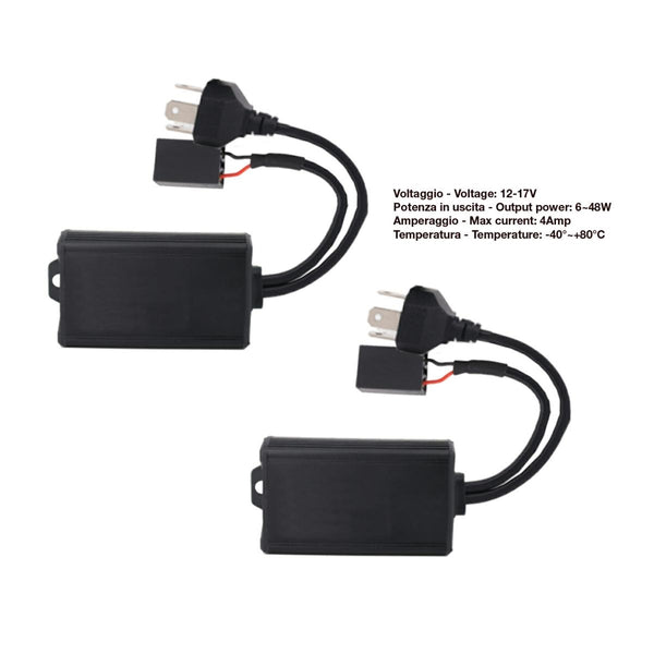 Decoder Resistor cablato H4