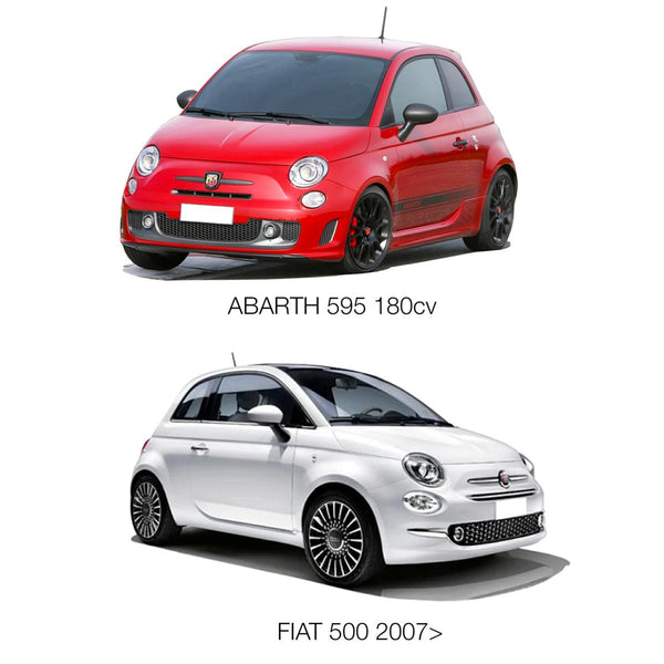 Kit distanziali ruota 2X12m + 2X12mm con bulloneria