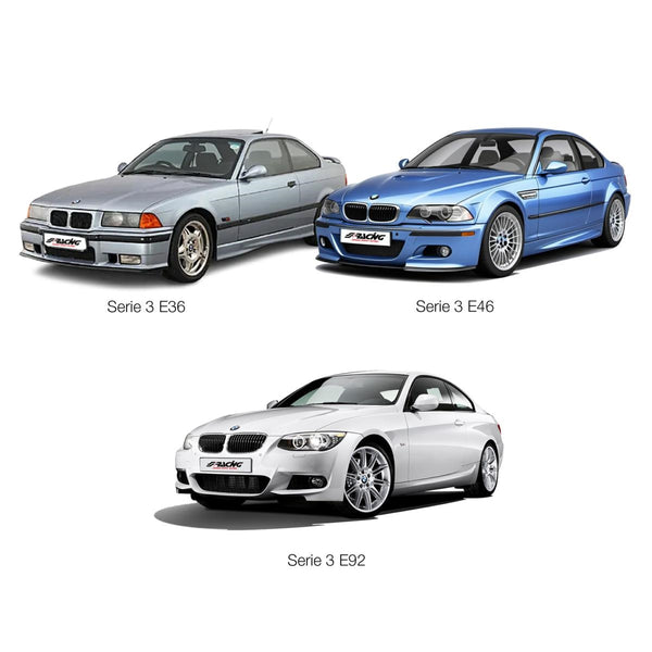 Kit distanziali ruota 2X16mm + 2X18mm con bulloneria