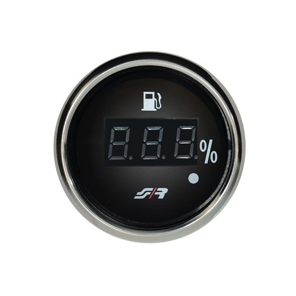 Livello carburante digitale Chrome rim line