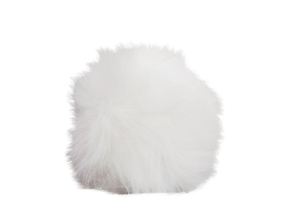 Copripomello Fluffy Fur bianco