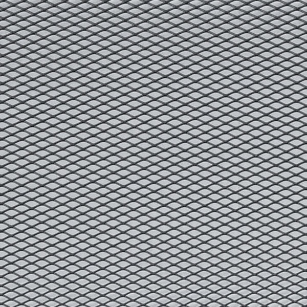 Griglia alluminio nero 110x50 cm per microcar