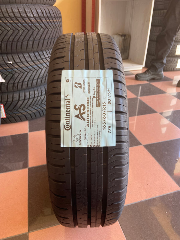 Continental ContiEcoContact5 165/60 R15 77H (Usato) DOT 1521 estivo  X2