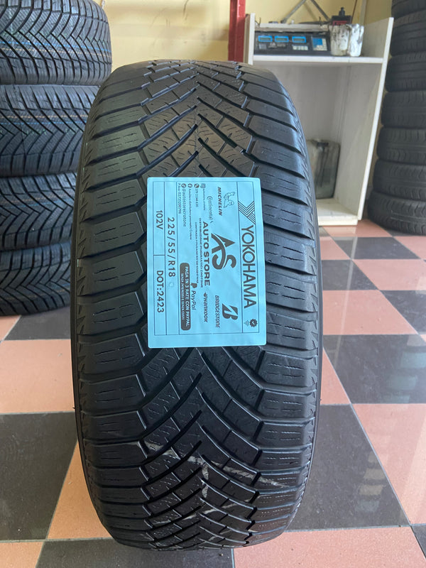 Yokohama BluEarth Winter V906 suv 225/55 R18 102V M+S (Usato) DOT 2423