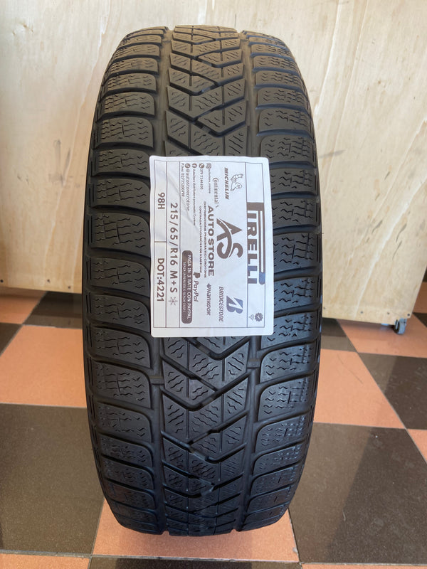 Pirelli Sottozero 3 winter 215/65 R16 98H M+S (Usato) DOT 4221
