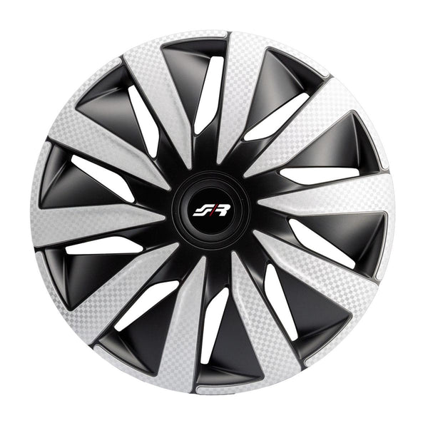 Copricerchio 15" Lazio Carbon Silver Black