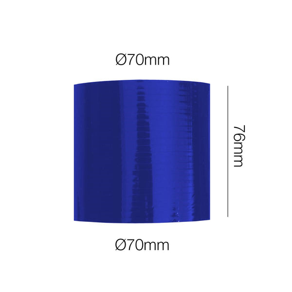 Manicotto blu Manitor dritto l.76mm id.70mm