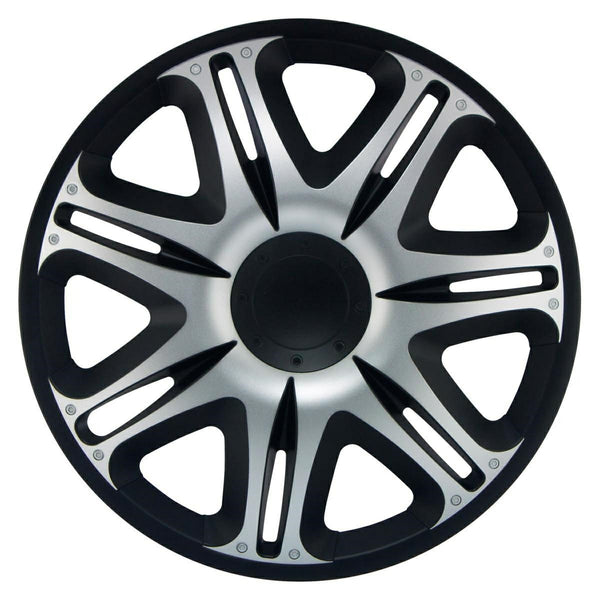 Copricerchio 14" Nascar Silver Black