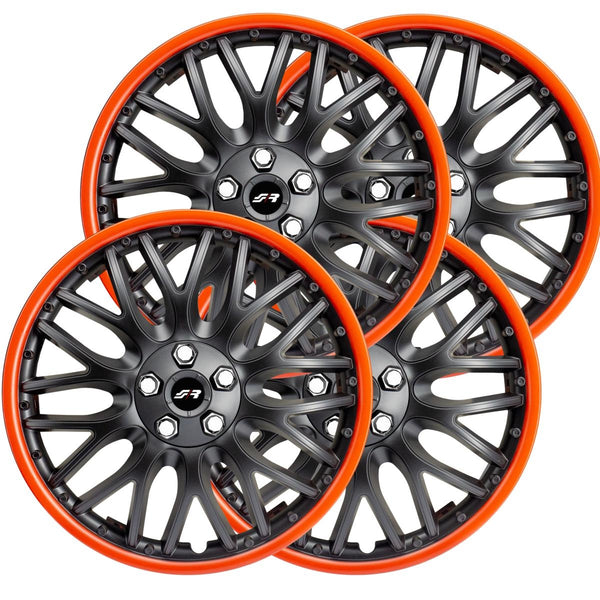 Kit copricerchi 13" Orden GTR Red Black