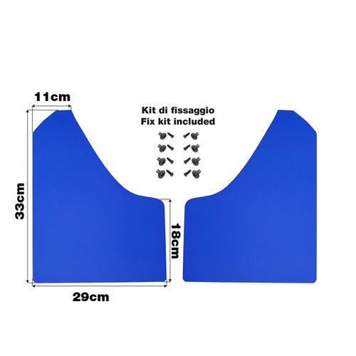 Paraspruzzi blu