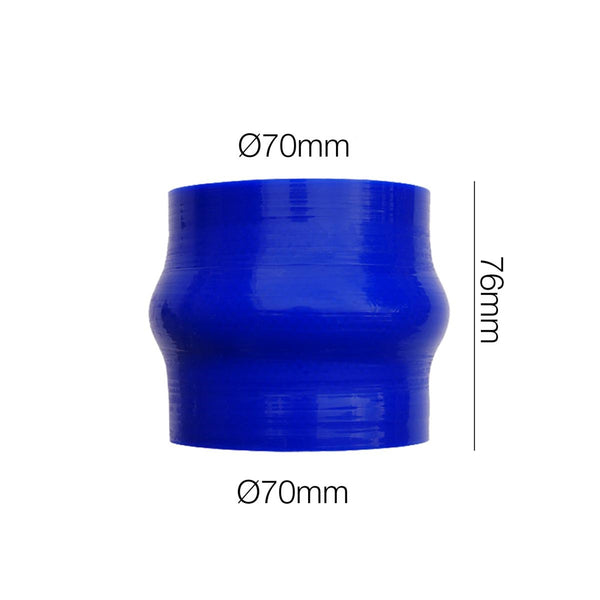 Manicotto blu Manitor soffietto l.76mm id.70mm