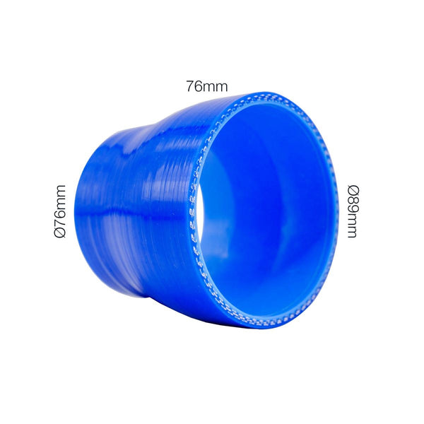 Riduttore Manitor blu dritto id.76-89mm l.76mm