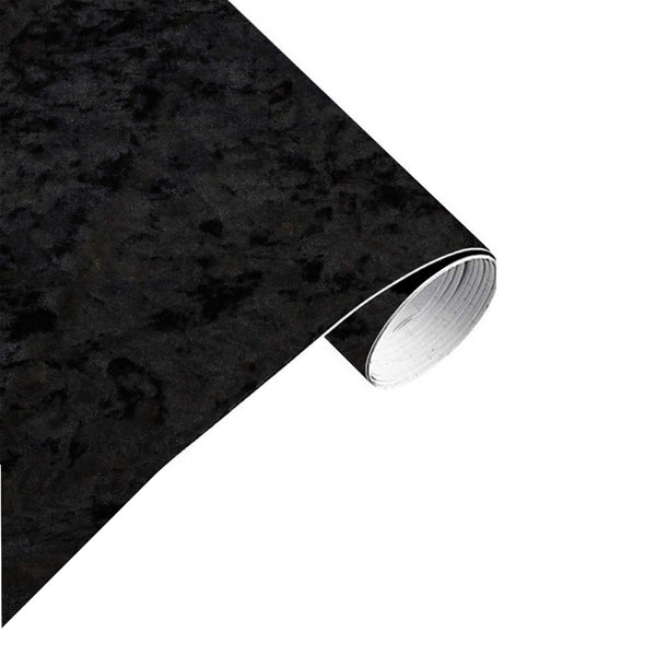 Velluto nero adesivo H 140cm