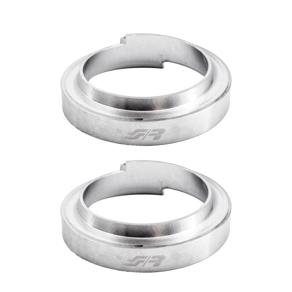 2 spessori anteriori in alluminio 15mm per Panda 141