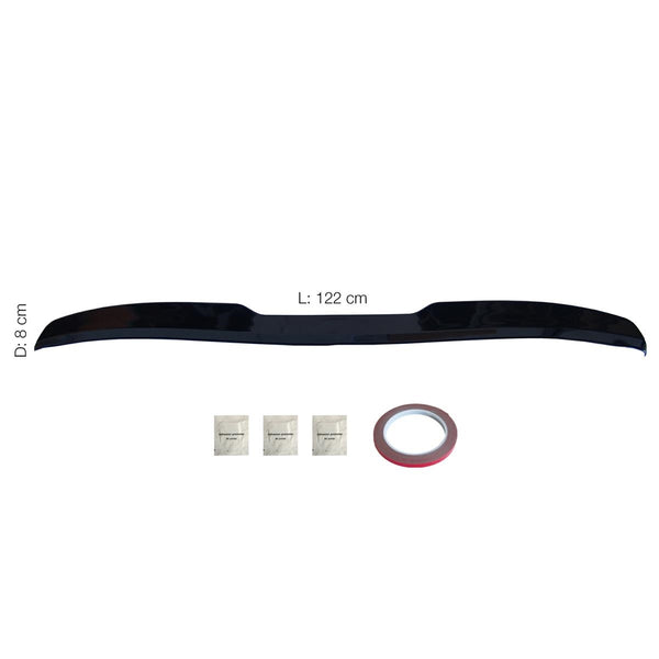 Spoiler universale da Baule o Tetto - Adesivo - Mod 1