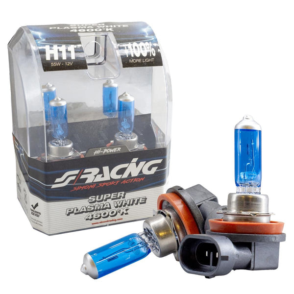 Lampadine alogene H11 Super Plasma White