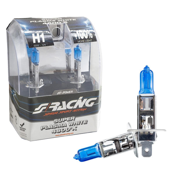 Lampadine alogene H1 Super Plasma White