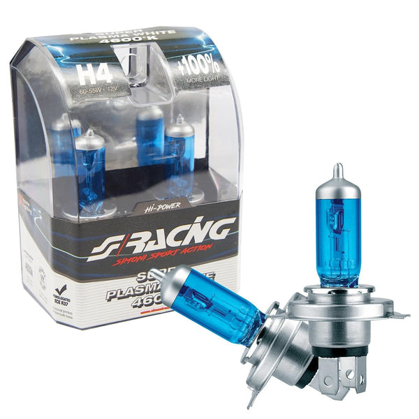 Lampadine alogene H4 Super Plasma White
