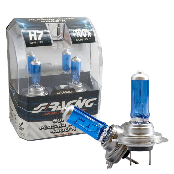 Lampadine alogene H7 Super Plasma White