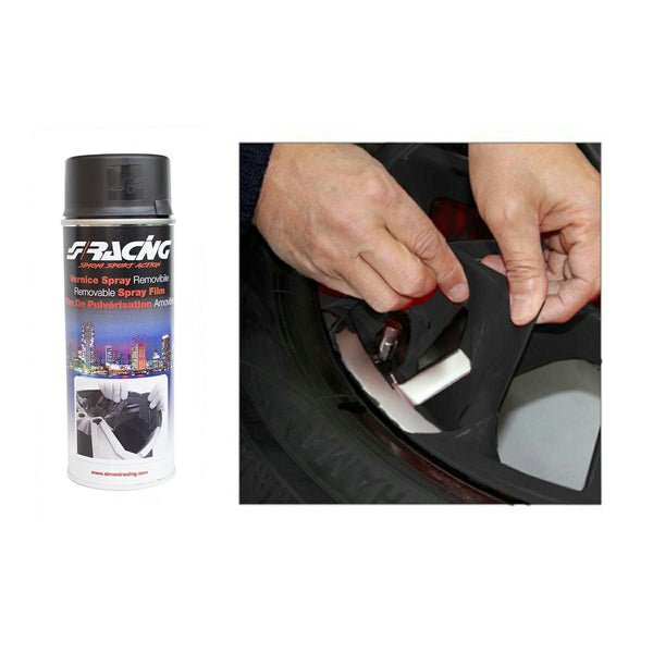 Pellicola spray removibile nero opaco