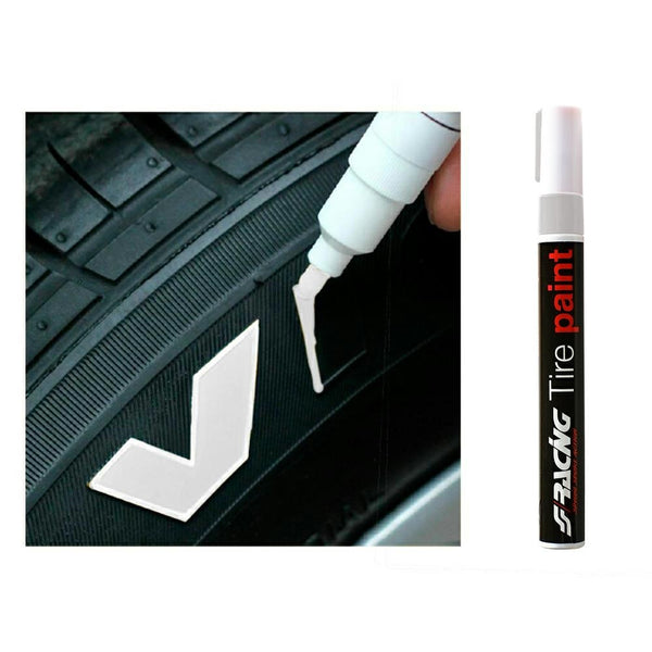 Pennarello per gomma - Bianco