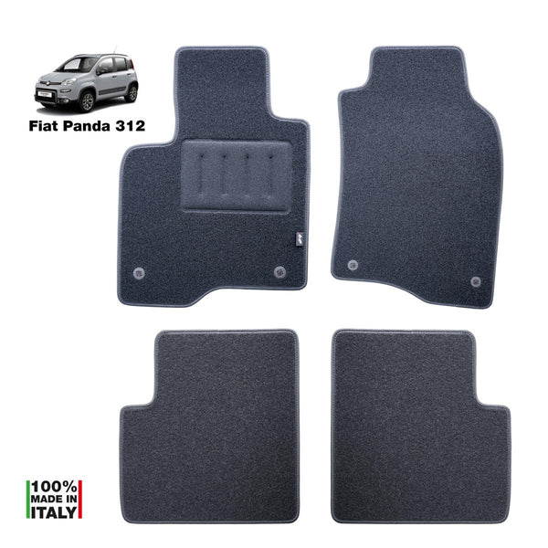 Kit tappetini su misura Fiat Panda 312