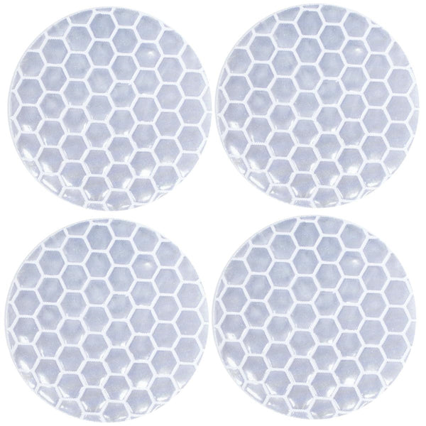 Adesivo riflettente White Ø 30 mm