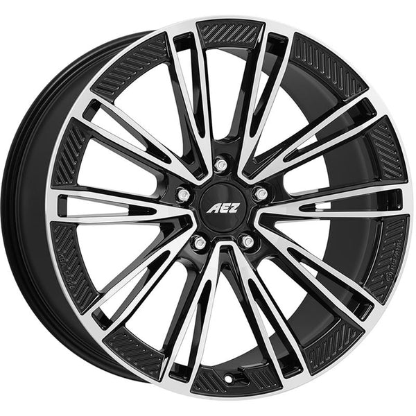 AEZ CA1P4 ALASKA 9X20 5X130 ET 54 71,6 BLACK/POLISHED (OMOL. ECE)