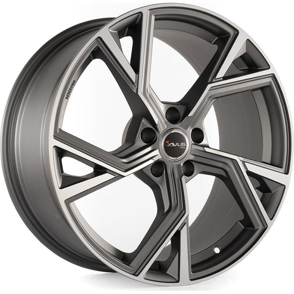 AVUS CA8E4 AF20 8,5X19 5X112 ET 30 66,6 MATT ANTHR. POLIS. (OMOL. NADN095)