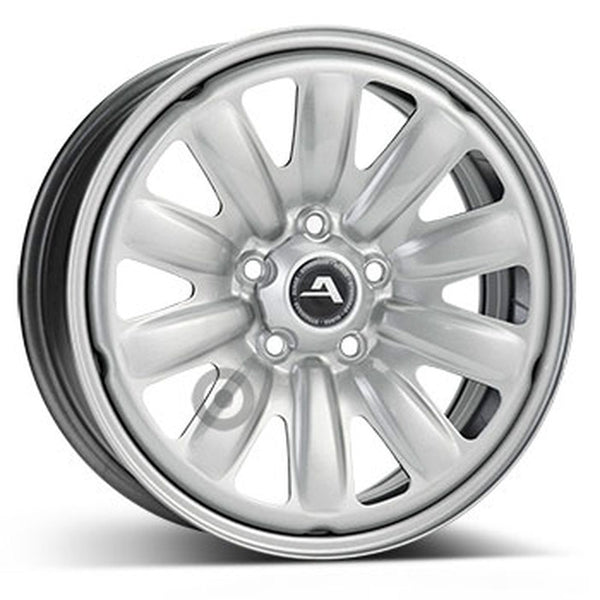 KFZ ALCAR HYBRIDRAD 6,5X17 5X112 ET 41 57 SILBER GENEHMIGT. ECE (132801)