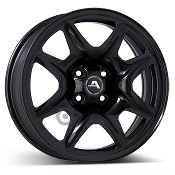 KFZ ALCAR HYBRIDRAD 6,5X16 4X100 ET 32 60 SCHWARZ (200100B)