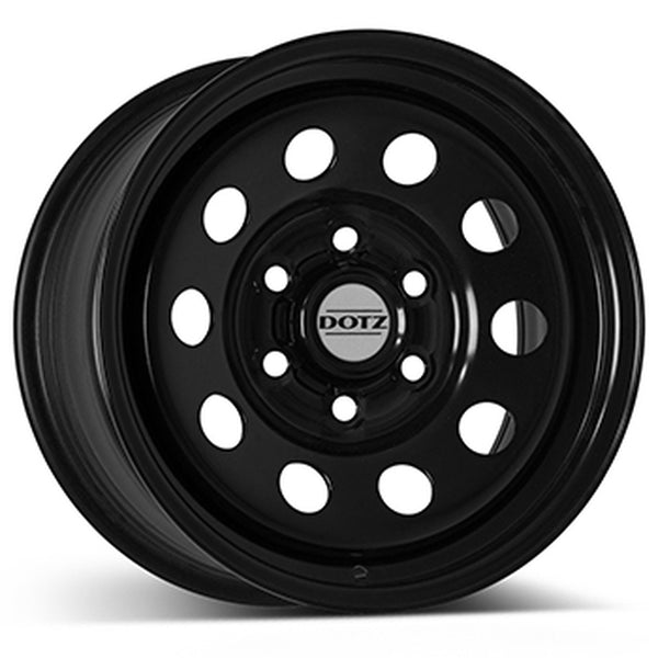 KFZ ALCAR 4X4 MODULAIRE FONCÉ 8X16 6X130 ET 37 84 NOIR (OMOQZB37)