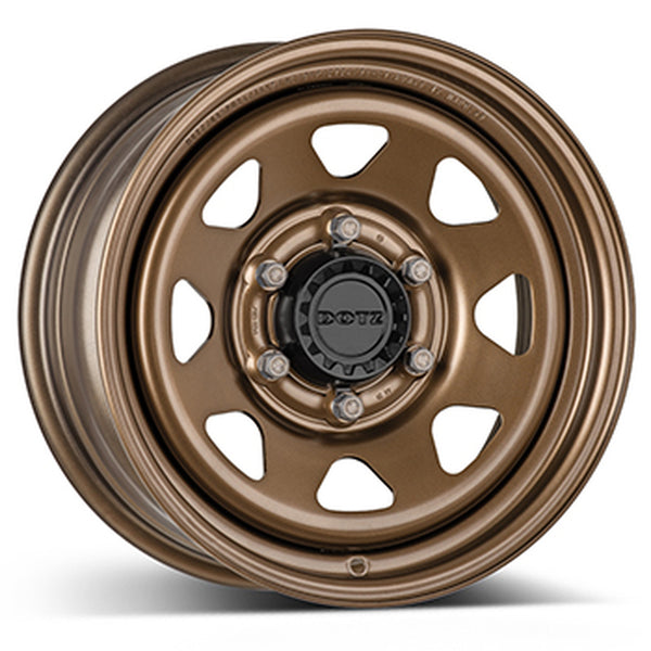KFZ ALCAR DAKAR BRONZE 7X16 5X165,1 ET 8 122 BRONZE MATT  (ORPTRA08)