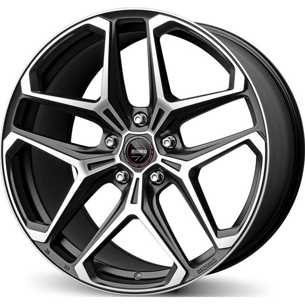 JANTES MOMO CA090 RF-04 9X20 5X112 ET 40 66,6 EH2+ NOIR MAT DIAMANT