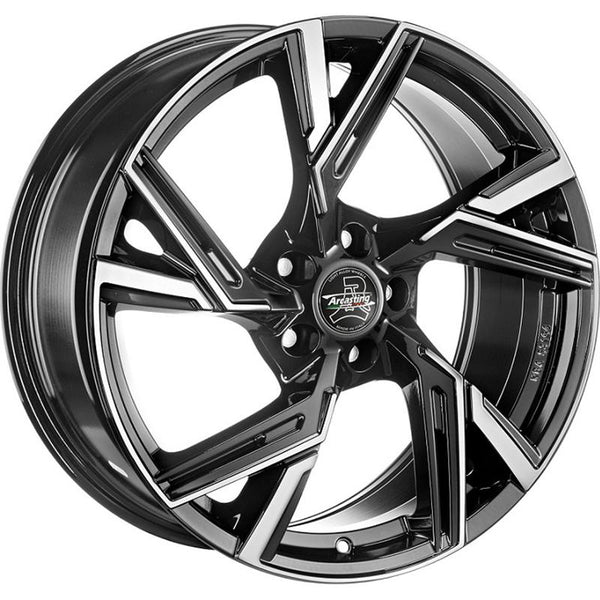 ARCASTING CA1L3 ENEA 8,5X19 5X114,3 ET 45 72,6 NOIR POLI