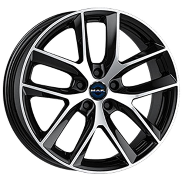 MAK CA1L7 VOLTAGE 8,5X18 5X114,3 ET 38 64,1 BLACK MIRROR (OMOL. ECE - NADN146 EST001)