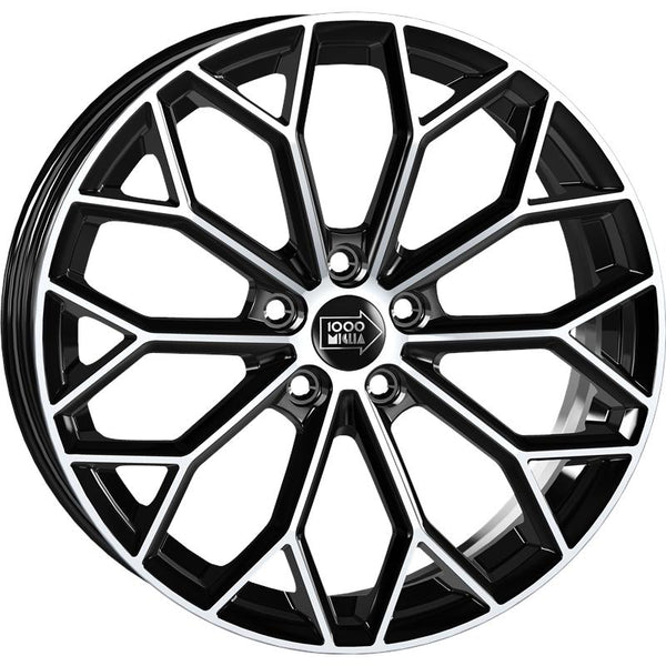 MILLE MIGLIA CA1R1 MM1030 8,5X20 5X112 ET 45 66,5 BLACK POLISHED (OMOL. NADS180)