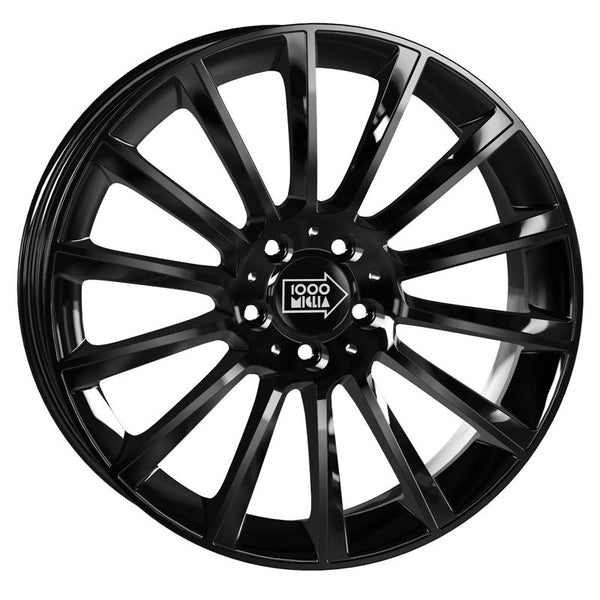 MILLE MIGLIA CA1S2 MM047 8X18 5X112 ET 45 66,6 GLOSS BLACK