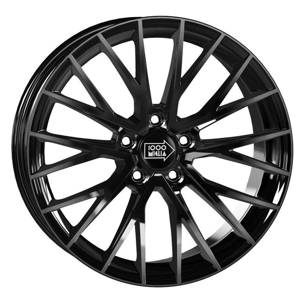 MILLE MIGLIA CA1S4 MM1009 8X18 5X108 ET 40 72,2 GLOSS BLACK
