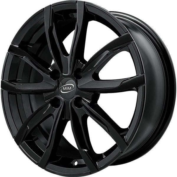 MIM CA1V8 EVO001 7,0X17 4X108 ET 20 65,1 GLOSSY BLACK (NADT080) (LENTE 60MM)