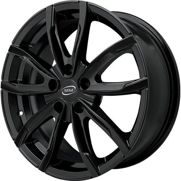 MIM CA1V8 EVO001 7,0X17 5X112 ET 35 66,5 GLOSSY BLACK (NADT080) (LENTE 60MM)