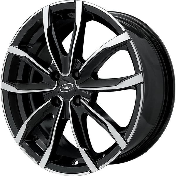 MIM CA1V9 EVO001 7,0X17 4X108 ET 30 65,1 BLACK POLISHED (NADT080) (LENTE 60MM)